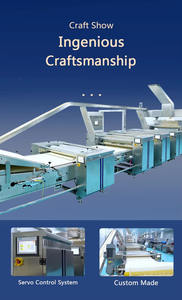 Ligne de production de biscuits à revêtement dur en acier inoxydable de haute qualité Application efficace de chien Composants du noyau du moteur Engrenage du moteur PLC - Product Image 2