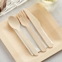 Assiettes en bois compostables, assiettes jetables en bois naturel pour la restauration