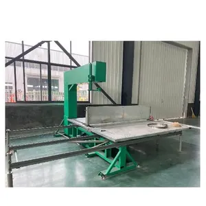 High quality 1100mm evaporative wet curtain production line cooling pad making machine for poultry greenhouse