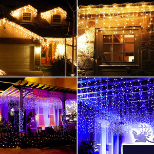 <span class=keywords><strong>Guirlande</strong></span> de lumières féeriques à LED, décoration de noël, rideau de <span class=keywords><strong>guirlande</strong></span> de mariage, lampe de vacances de 3M <span class=keywords><strong>pour</strong></span> <span class=keywords><strong>chambre</strong></span> à coucher - Product Image 2