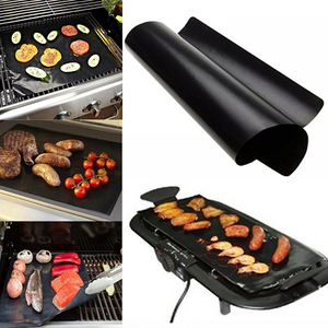 Hot Selling Set of 2 Fireproof Charcoal Baking <strong>BBQ</strong> <strong>Grill</strong> <strong>Mats</strong> Premium <strong>BBQ</strong> Accessories - Product Image 4