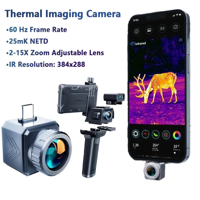 Infiray XH15 Thermal Imager Best for Hunting Night Vision