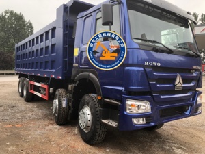 รถบรรทุกหนัก Howo Euro 3 ดีเซล พวงมาลัยซ้าย 8x4 รถดัมพ์ รถหัวลาก 375 แรงม้า 375 ผลิตในจีน มีสินค้าในสต็อกพร้อมขาย - Product Image 6