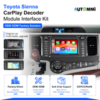 Kit de Módulo Decodificador Inalámbrico Apple CarPlay y Android Auto para Toyota Sienna 2011-2014 E7027, Actualización de Pantalla OEM