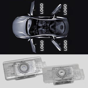 Venta caliente coche deslizante de vidrio <span class=keywords><strong>debajo</strong></span> de la luz <span class=keywords><strong>del</strong></span> logotipo de la puerta para G28 G26 U11 U12 F40 G29 G87 - Product Image 6