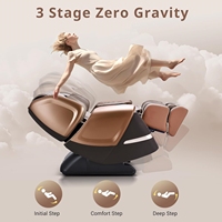 Fauteuil de massage moderne en cuir PU à gravité zéro 8D, vente directe du fabricant, prix bas pour la maison et le bureau