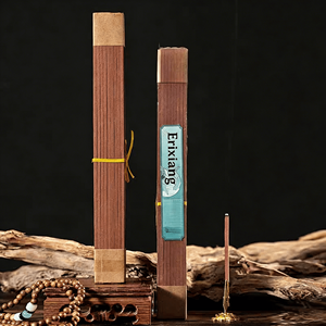 Incienso de Sándalo 100% Natural y Orgánico, 28cm, Cuadrado y Grueso, Fragancia para Uso en Interiores del Hogar, Taoísmo, Inmortalidad - Product Image 4