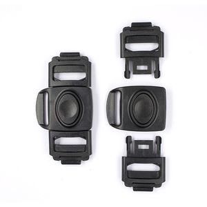Fivela de Cinto de Segurança de 3 Pontos 25mm com Trava para Cadeira de Bebê, Clipe para Carrinho, Fivela de Plástico com Liberação Lateral Dupla para Cinto de Segurança de Carro de Bebê - Product Image 2