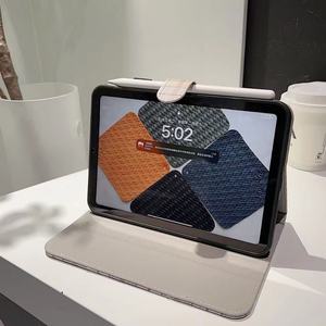 Funda de Tela con Diseño de Cuero PU para Tablet iPad 10th Air 3 4 5 Mini con Correa para Lápiz, Funda para Tablet Samsung A7 8 9 para Xiaomi 5 6 Pro - Product Image 5