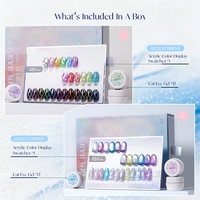Missgel OEM – Coffret de vernis à ongles gel effet œil de chat 12 couleurs, sans HEMA, série œil de chat personnalisée 15 ml, ensemble de gels magnétiques œil de chat sans HEMA