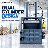 Doppelzylinder-Ballenpresse Hydraulischer Kompressor Automatische Verpackungsmaschine