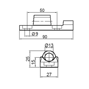 Charnière de porte forgée pour remorque, charnière de panneau latéral de camion, charnière à axe moulé - Product Image 5