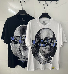 เสื้อยืดผู้ชายแขนสั้นผ้าฝ้าย100% คุณภาพเยี่ยมเสื้อยืดสำหรับผู้ชาย - Product Image 2