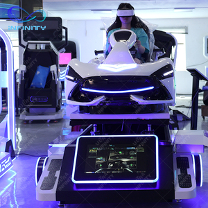Juego <span class=keywords><strong>de</strong></span> Arcade <span class=keywords><strong>de</strong></span> carreras <span class=keywords><strong>de</strong></span> kart <span class=keywords><strong>de</strong></span> realidad virtual, simulador 9D, máquina <span class=keywords><strong>de</strong></span> juego <span class=keywords><strong>de</strong></span> carreras <span class=keywords><strong>de</strong></span> conducción, equipo Vr en blanco o negro a la venta - Product Image 2