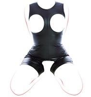 Ensemble de bondage en cuir BDSM, soutien-gorge sans bonnets sexy, jouets sexuels pour femmes