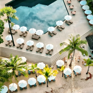 <span class=keywords><strong>Parasol</strong></span> haut de gamme LS pour terrasse, piscine, plage tropicale, hôtel, extérieur, blanc - Product Image 3