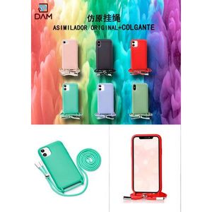 Funda para teléfono DAM con cordón para iPhone 11 Pro Max de 6,5 pulgadas, funda con correa de estilo original - Product Image 3