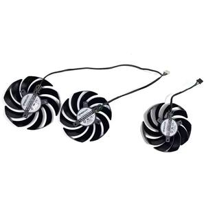 ใหม่90mm การ์ดจอ GPU, อะไหล่สำหรับ <span class=keywords><strong>MSI</strong></span> <span class=keywords><strong>GeForce</strong></span> <span class=keywords><strong>RTX</strong></span> 3060 3070 3080 3090 <span class=keywords><strong>3060Ti</strong></span> 3070TI เกม X กราฟิกการ์ดสามชิ้น - Product Image 4