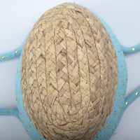 Sac portable tissé à la mode, design multicolore avec poignée