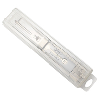 Outils LISHI BE2-7 2 en 1, outil de crochetage et de décodage pour serrures de voiture, kit de crochetage professionnel pour serrures de voiture