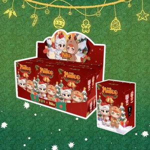 Miiloo Miracle Christmas Night, Juguete de Peluche con Cara de ABS, Caja Sorpresa, Decoraciones Navideñas de PVC, Figuras Coleccionables - Product Image 5