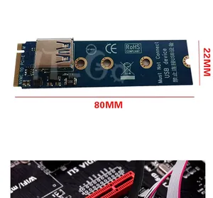 <span class=keywords><strong>M</strong></span>.2 <span class=keywords><strong>M</strong></span> Sleutel Nvme Naar Pci Uitbreiding Kaart Adapter Behuizing Dual Slot Voorraad Beschikbaar - Product Image 6