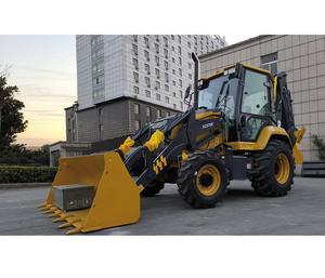 Chargeuse-<span class=keywords><strong>pelleteuse</strong></span> XC870K 4x4, chargeuse sur pneus avec pelle arrière, machine de construction multifonctionnelle à haute efficacité - Product Image 1