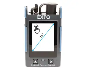 Exfo medidor de potência óptica, testador de perda ótica medidor de potência exfo fpm300 pro s foas 22