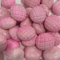 Balle anti-stress en forme de nourriture, jouet moelleux en forme de pain d'ananas, balle à presser moulable et rebondissante, jouet sensoriel ASMR anti-stress à presser