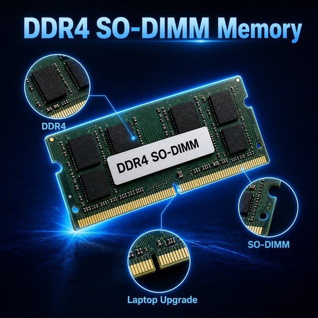 Sodimm Ddr4 ram Memory for Laptop 8gb 16gb 32gb Capacity 2666mhz 1.35v 1.5v Pc3 Notebook Memory Upgrade Accessories