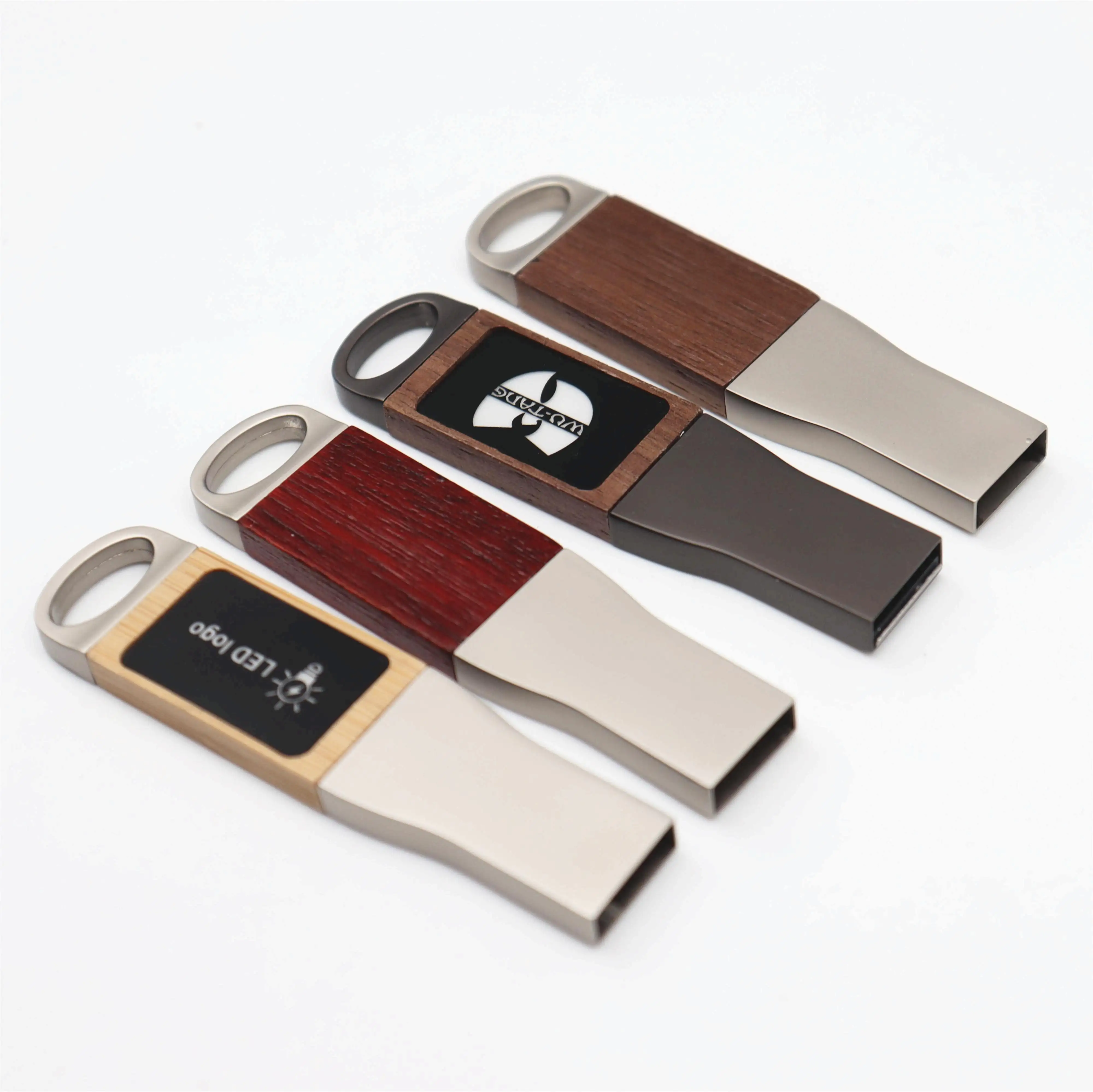 Limited Custom Logo Usb Thumb Drive Promocional Usb Flash Drive Memoria Chip 1Gb 4Gb 8Gb 16Gb Groothandel Memory Stick Hout