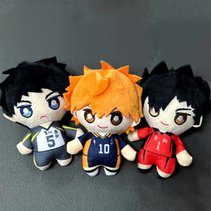 7 Diseños de Llaveros de Peluche con Luz de Anime Estilo Japonés, Hinata Shoyo, Tobio <span class=keywords><strong>Kageyama</strong></span>, Muñeco Colgante, Figura de Peluche Suave - Product Image 5
