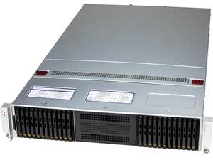 SSG-222B-NE3X24R เซิร์ฟเวอร์แบบแร็ค 2U รองรับ DDR5 ECC NVMe แบบ Hot Swap พร้อมช่องเสียบคู่ สำหรับจัดเก็บข้อมูลความหนาแน่นสูง ฐานข้อมูล คลาวด์ แบบกำหนดเองได้ - Product Image 2