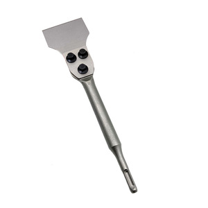 Ciseau à plaque d'acier pour <span class=keywords><strong>marteau</strong></span> électrique, manche hexagonal, lame de <span class=keywords><strong>pelle</strong></span> ultra-mince, <span class=keywords><strong>pelle</strong></span> à rainurer allongée et élargie, à ressort - Product Image 5