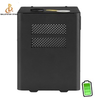 Paume taille batterie Mini froid Pyro feux d'artifice Machine 350W pulvérisation 3 mètres froid Sparkler Machine pour mariage fête Club DJ