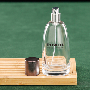 Bottiglia di Profumo in Vetro <span class=keywords><strong>Rosa</strong></span> Chiaro con Tappo a Farfalla 30ml 50ml 100ml Cilindrica Trasparente Nuovo Design - Product Image 4