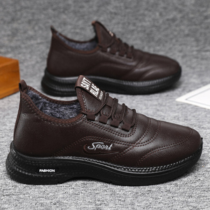 Nueva moda Super ligero impermeable Forro de lana hombres invierno cálido mocasines zapatos botas de seguridad hombre invierno senderismo zapatos - Product Image 4