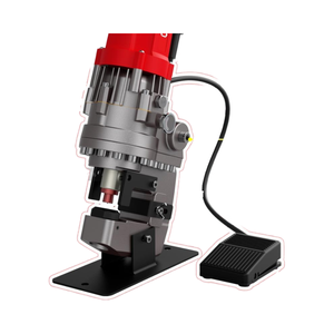 La QY-6055 perce instantanément la plaque d'acier de 8mm + la presse de poinçon de profondeur de gorge de 55mm - Product Image 2