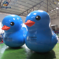 Bâche en PVC durable et étanche, ballon gonflable géant en forme de canard flottant