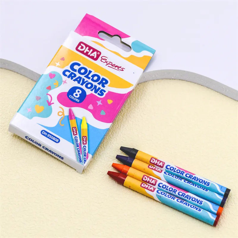 Hotsale individuelles 8-farben-kunst-farbstift-Stifte-Set für Kinder
