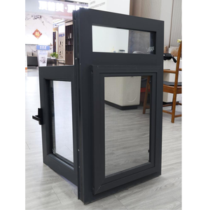 Fenêtre oscillo-battante en aluminium de qualité supérieure avec verre Low-E, anti-insectes, ouverture horizontale et à bascule pour une utilisation extérieure durable - Product Image 1