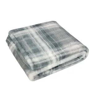 Venda quente Personalizado Soft Fluffy Impresso Decorações Flanela Lance Cobertor Personalizado Impressão Crianças Cobertor De Lã