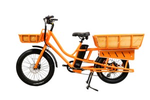 Vélo de livraison à batterie puissante 500W / Vélo de livraison de repas / Vélo à assistance électrique (PAS) - Product Image 2