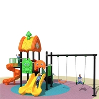 Aire de jeux extérieure moderne pour enfants, équipement de jeu naturel pour tout-petits, couleurs personnalisées, en métal pour jardin, idéal pour les travaux de construction