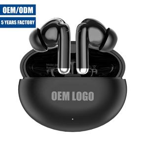 Audífonos Intrauditivos Inalámbricos Verdaderos Personalizados OEM, Sonido Estéreo HD 6.0, Control Táctil, Pantalla Digital, Cancelación de Ruido, Baja Latencia, IPX-2 - Product Image 1