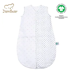 JamBear Organic Baby sleeping bag GOTS certified sleeping sock children's Eco-friendly organic bamboo/ cotton sleeping bag