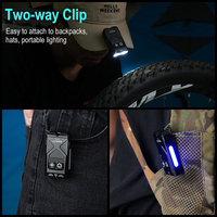Boruit EV15 Usb Aluminium Aimant Lumineux Edc Mini Lampe De Poche Longue Portée Porte-clés Led Rechargeable Torche Lumière Torche