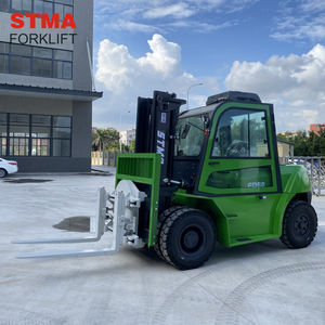 תוצרת סין 7 t 7 טון דיזל מלגזת קובץ מצורף מסובב עם 1220mm מזלג אורך - Product Image 5