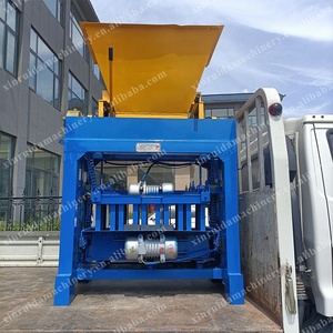 Hiệu quả cao tro bay Khối Máy làm bê tông lát khối máy làm rỗng xi măng gạch Máy làm - Product Image 3