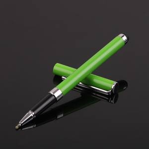 促销新款球笔软触控笔2合1带定制标志金属多功能触控笔滚轴笔 - Product Image 3